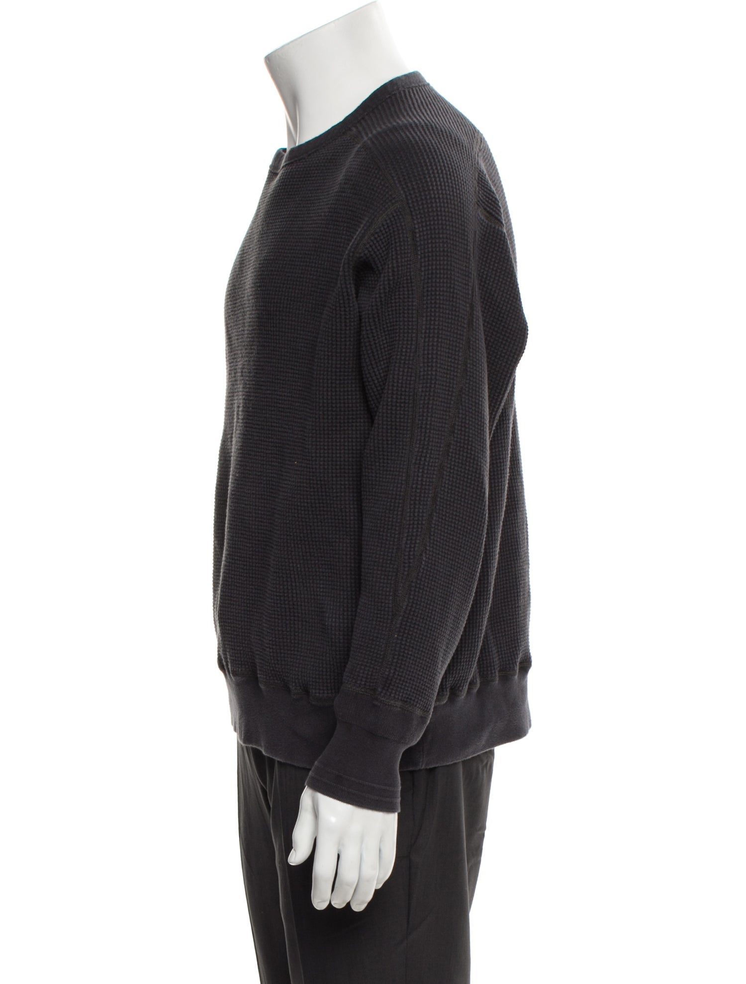 A VONTADE Crew Neck Long Sleeve Pullover