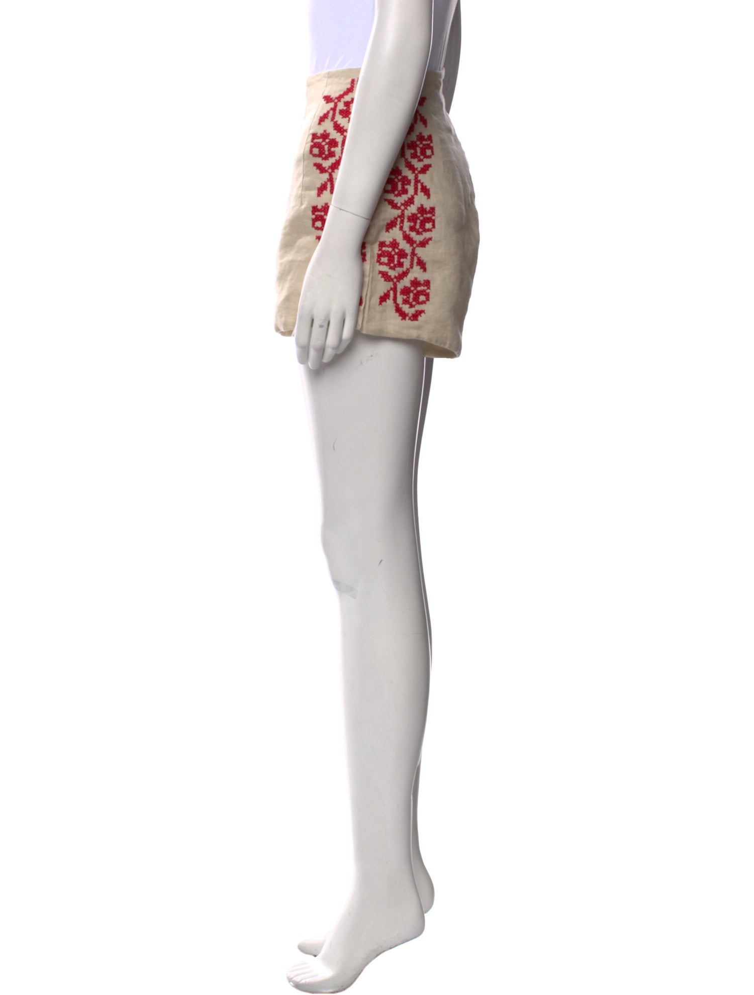 Avec La Troupe Mini Shorts