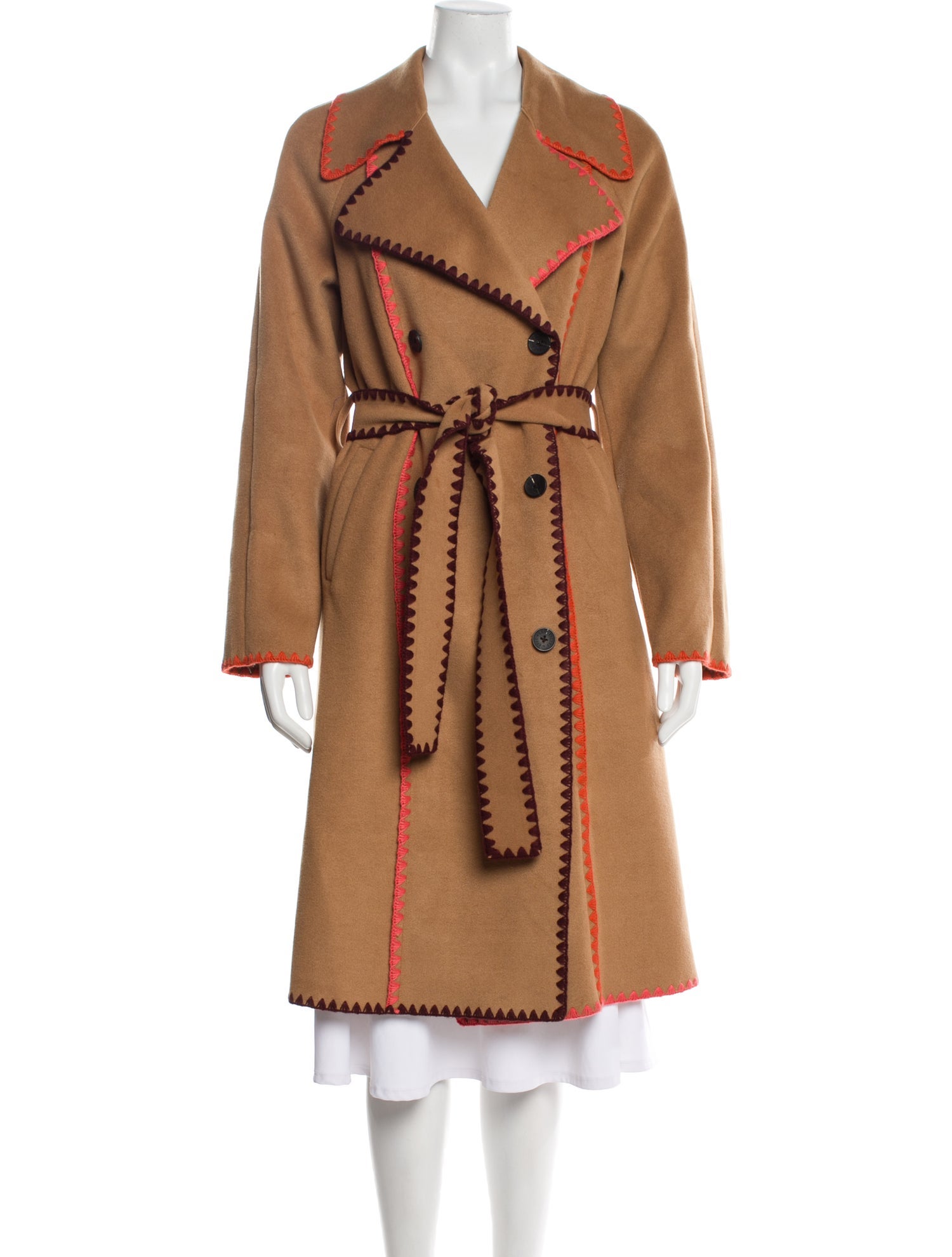 Avec La Troupe Trench Coat