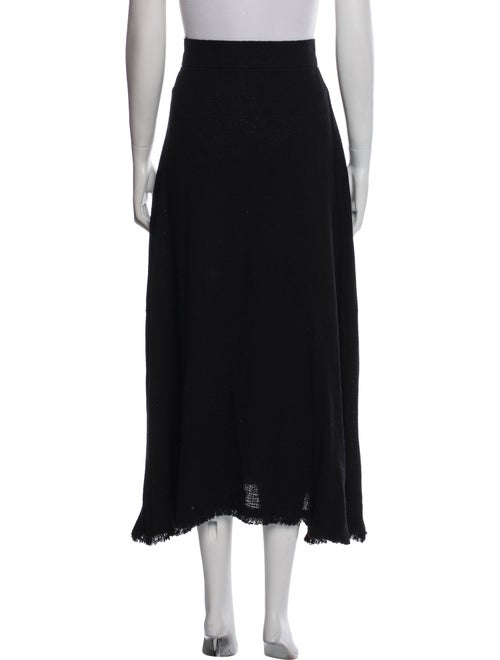 Avec La Troupe Crochet Midi Length Skirt