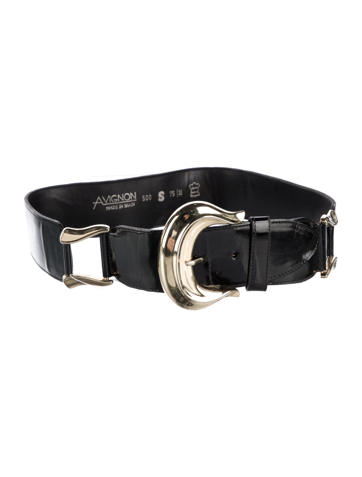 Avignon Patent Leather Belt