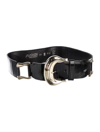 Avignon Patent Leather Belt