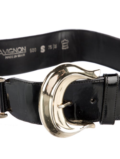 Avignon Patent Leather Belt