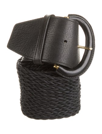 Avignon Wide Leather Belt