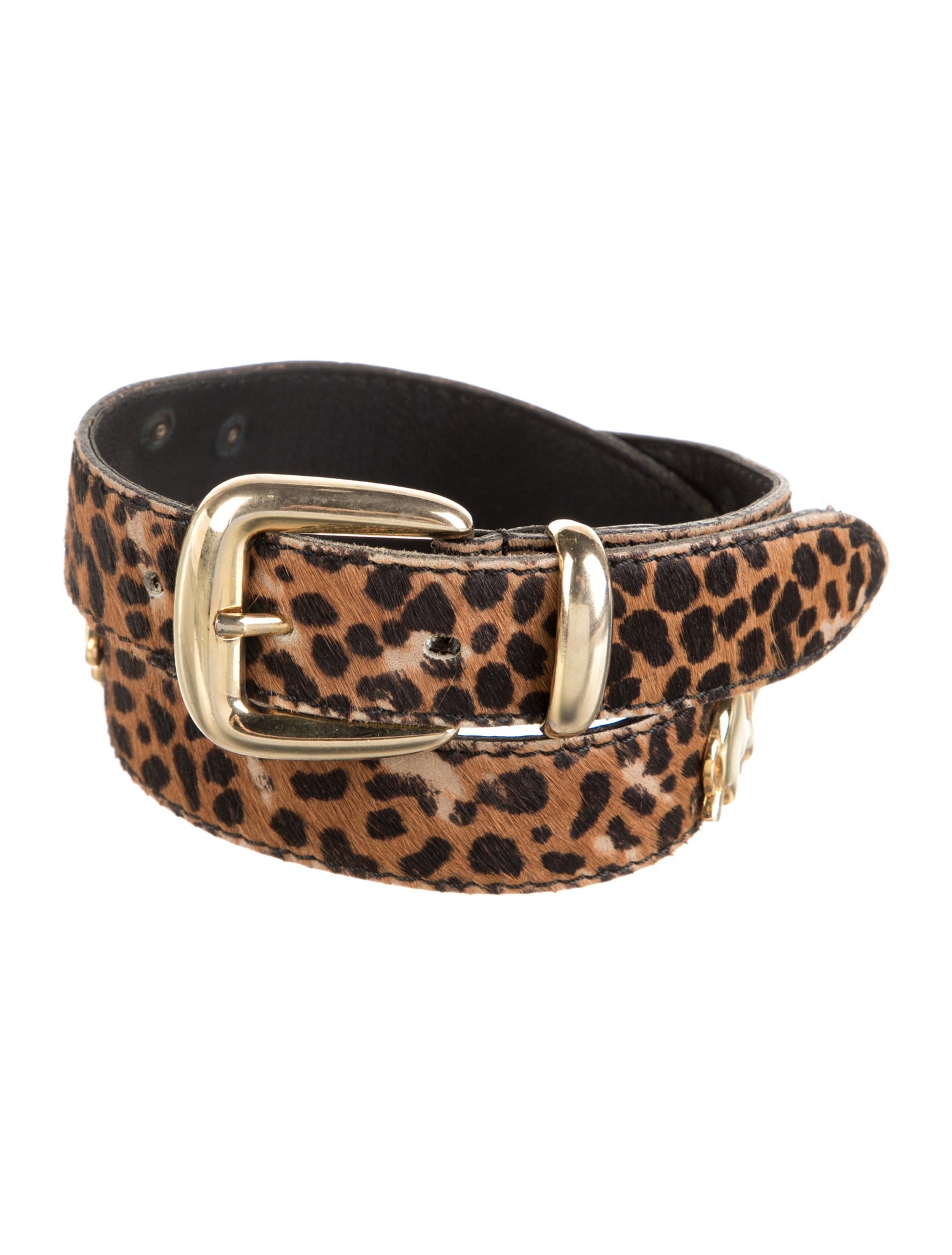 Avignon Skinny Ponyhair Belt