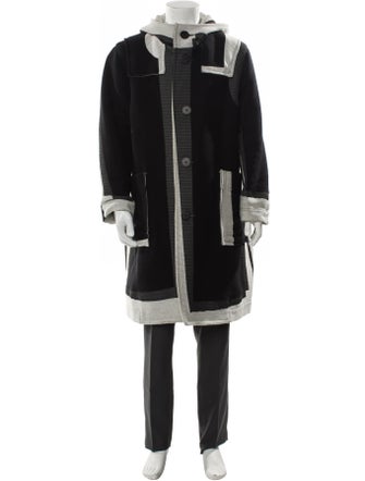 A-Poc By Issey Miyake Colorblock Pattern Parka