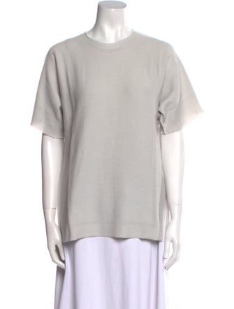 A-Poc By Issey Miyake Crew Neck Short Sleeve T-Shirt