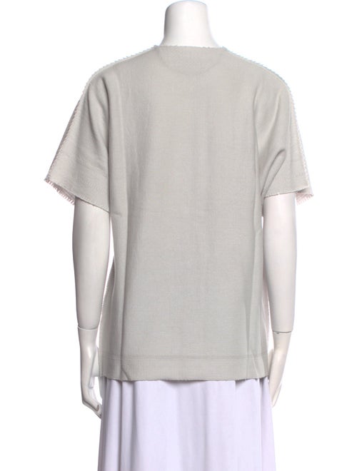 A-Poc By Issey Miyake Crew Neck Short Sleeve T-Shirt