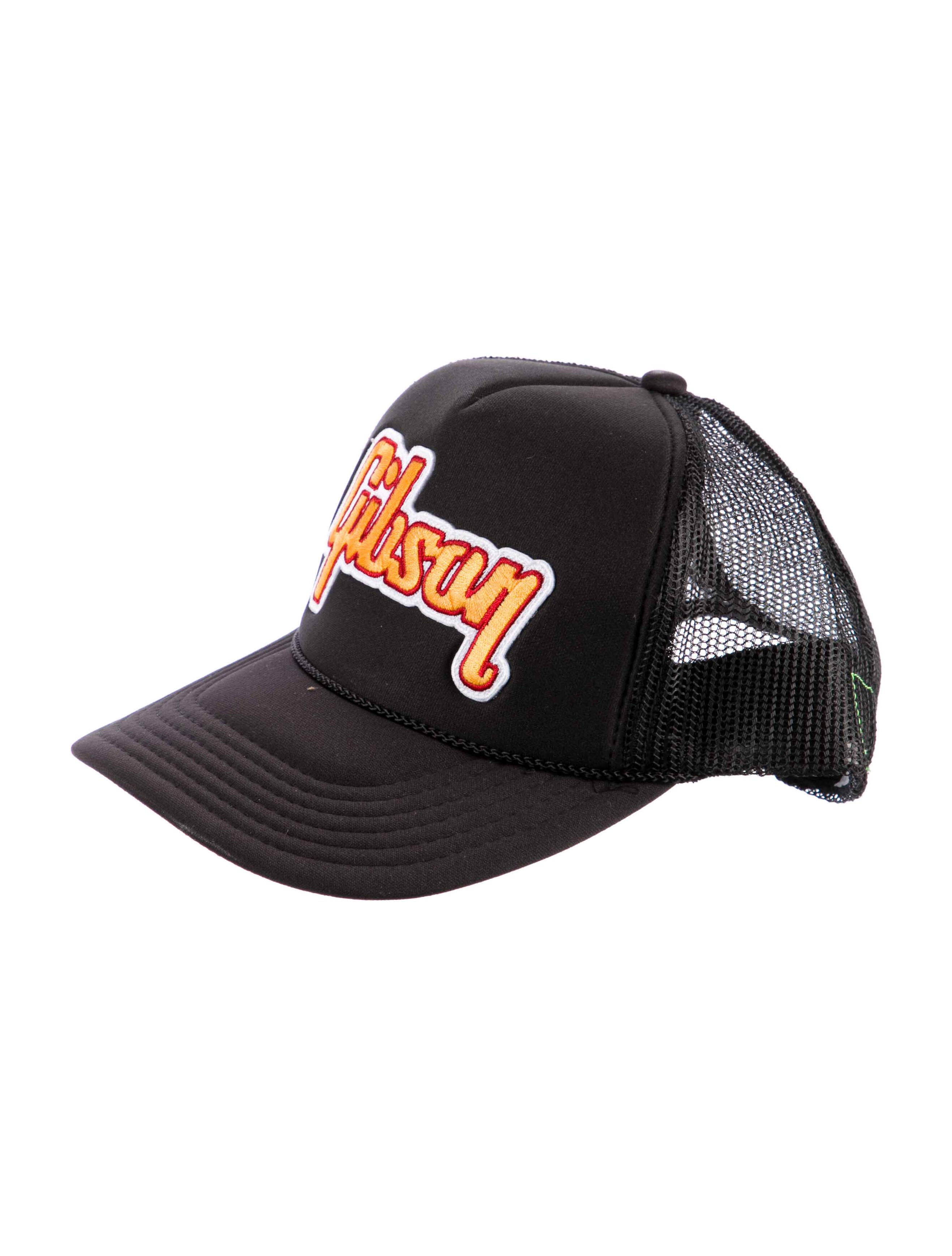 Aviator Nation Gibson Trucker Hat - Black Hats, Accessories 