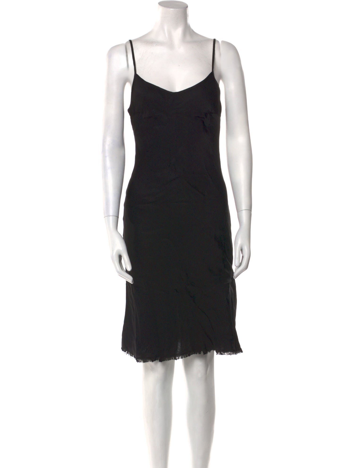 Aviator Nation Square Neckline Knee-Length Dress