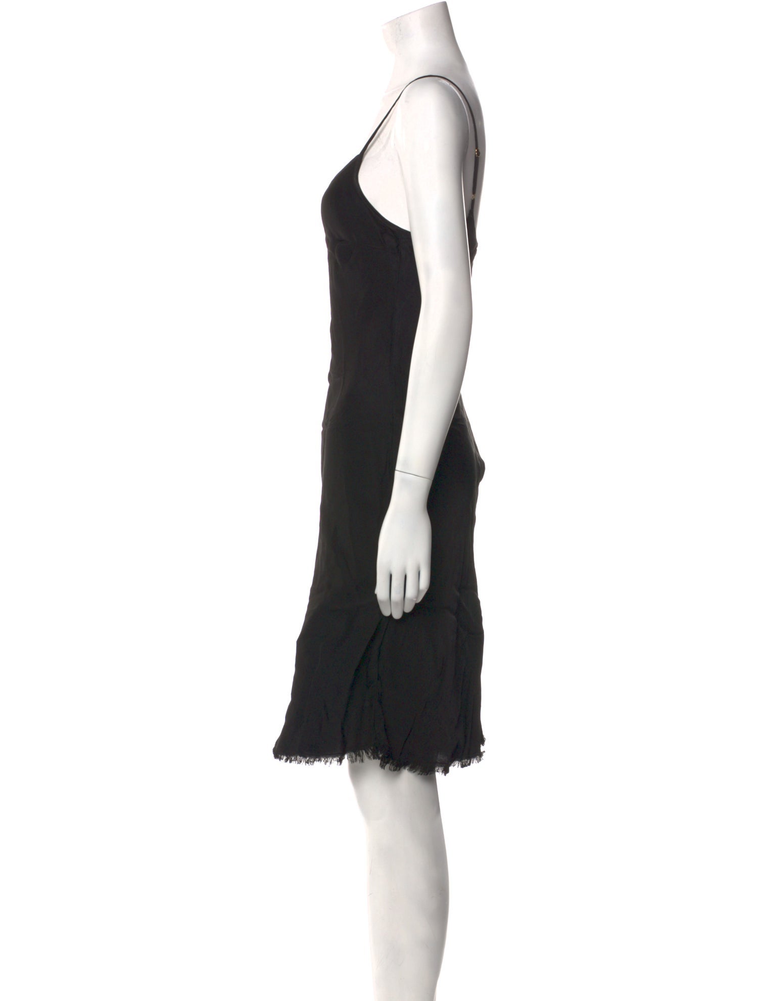 Aviator Nation Square Neckline Knee-Length Dress