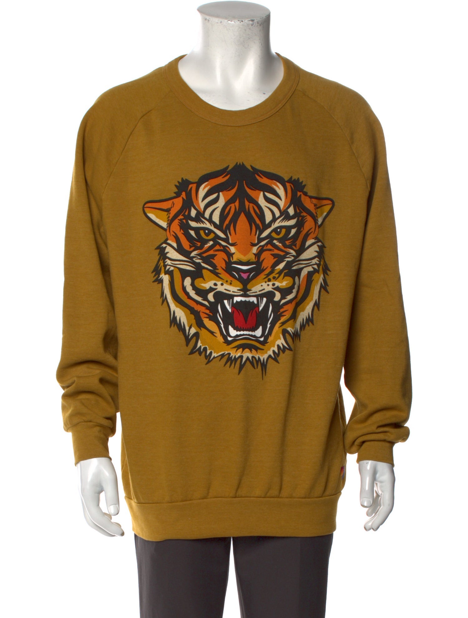 Aviator Nation Graphic Print Scoop Neck Sweatshirt - Brown Sweatshirts \u0026  Hoodies, Clothing - WAVIS46318 | The RealReal