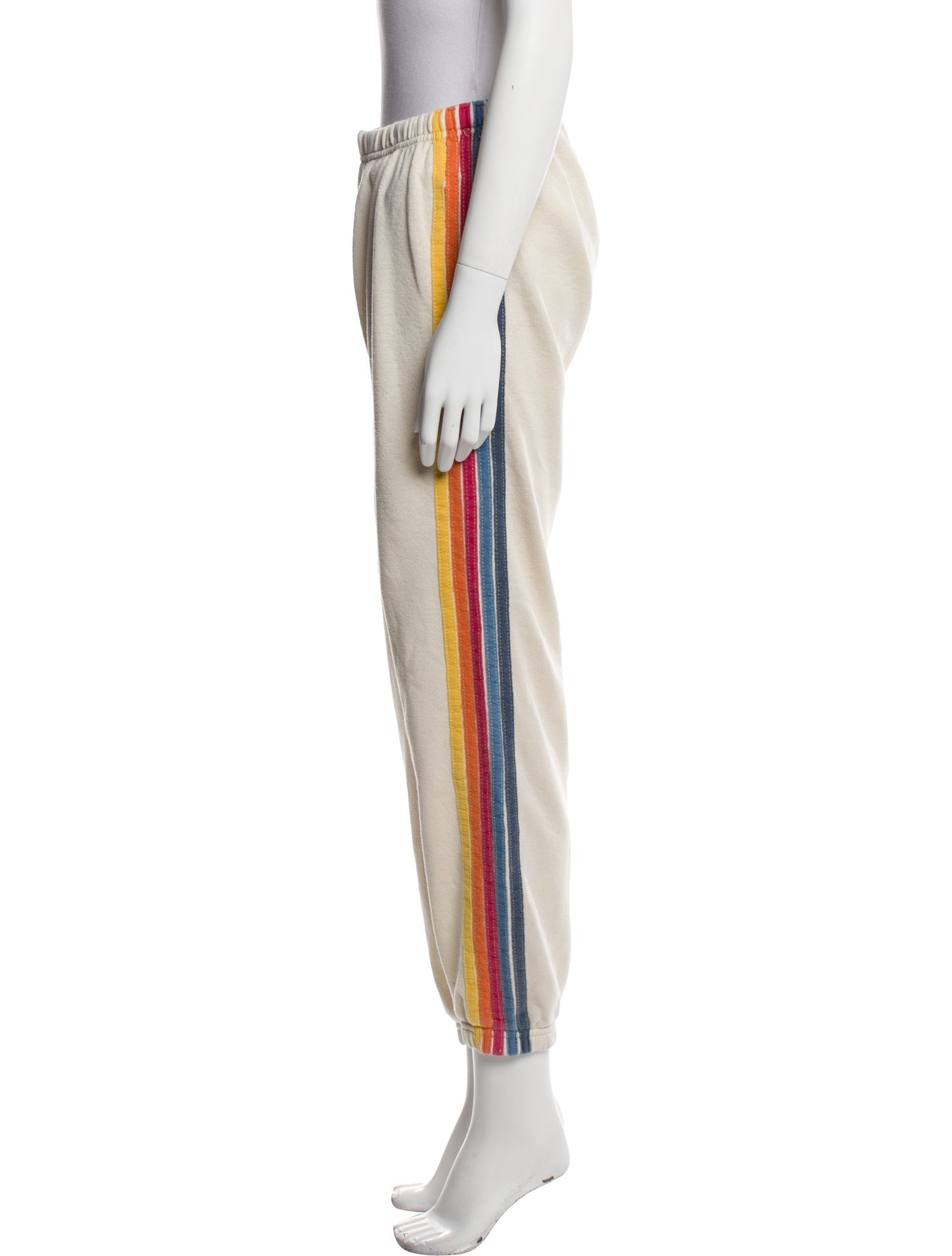 5 Stripe Sweatpants - Sand/Tan // Aviator Nation