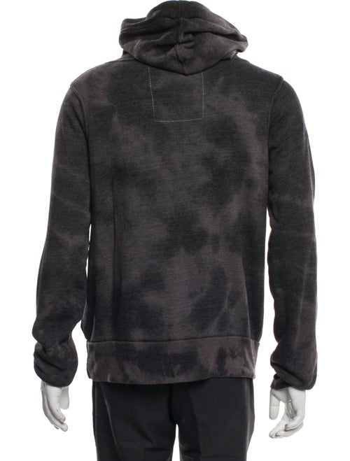 Aviator Nation Tie-Dye Print Crew Neck Hoodie