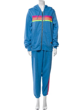 Aviator Nation Striped Tracksuit