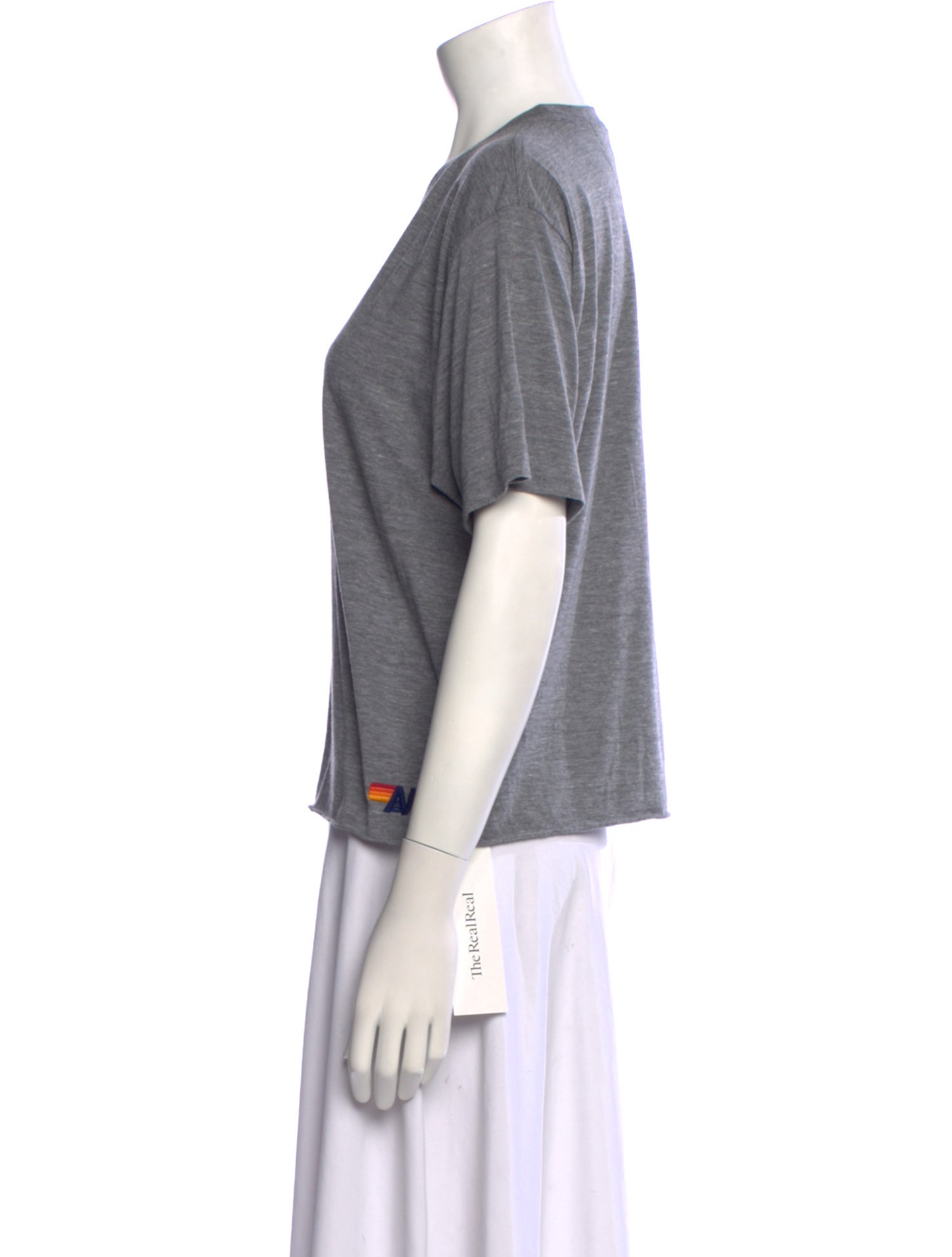 Aviator Nation Graphic Print Crew Neck T-Shirt