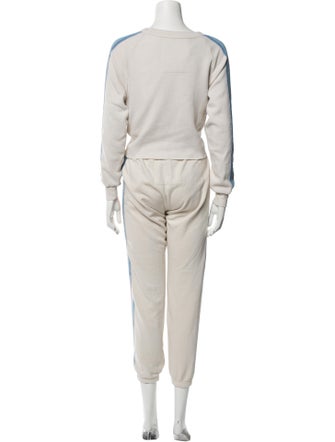 Aviator Nation Embroidered Accent Pant Set