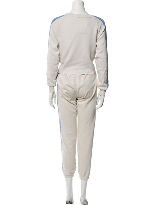 Aviator Nation Embroidered Accent Pant Set