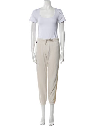 Aviator Nation Embroidered Accent Pant Set