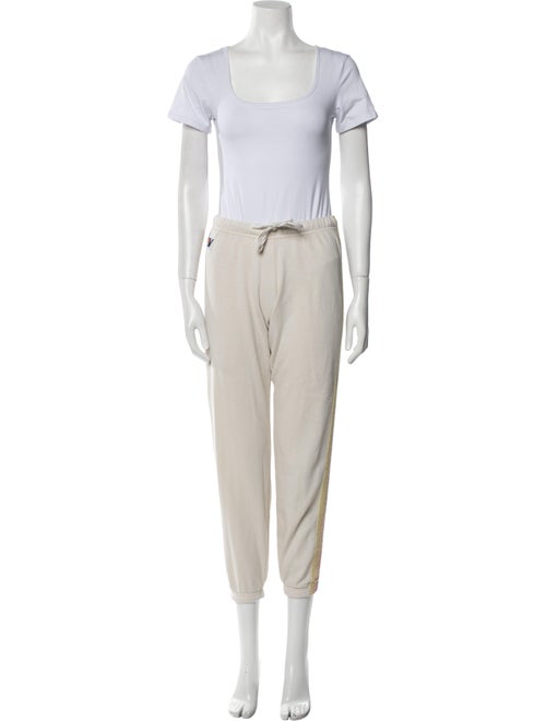 Aviator Nation Embroidered Accent Pant Set