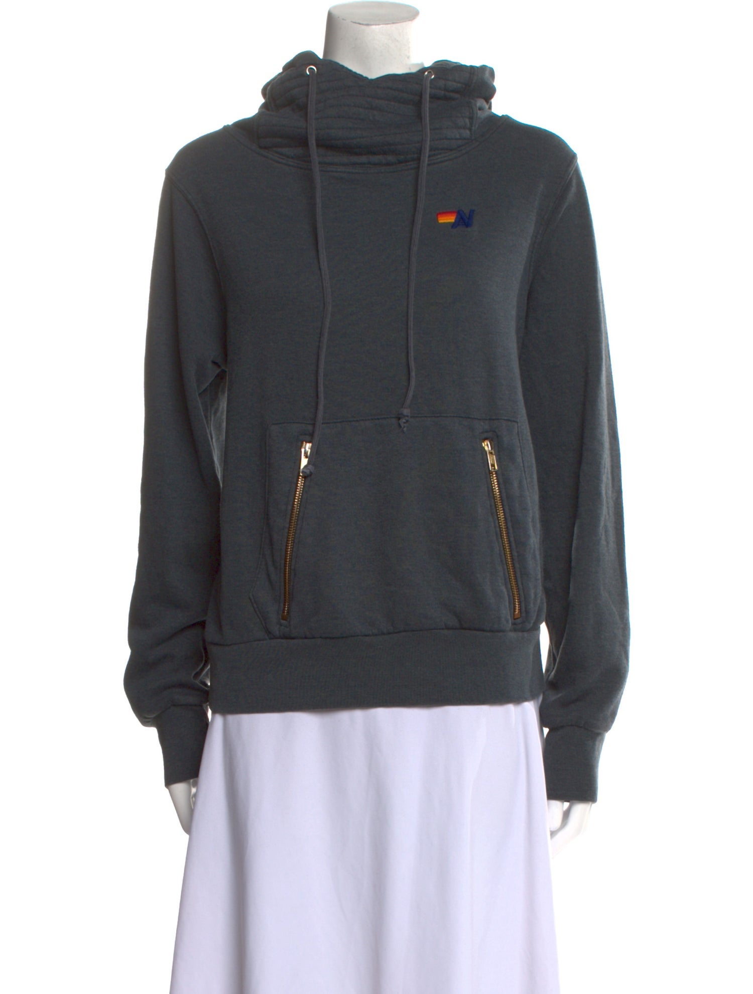 Aviator Nation Mock Neck Sweater