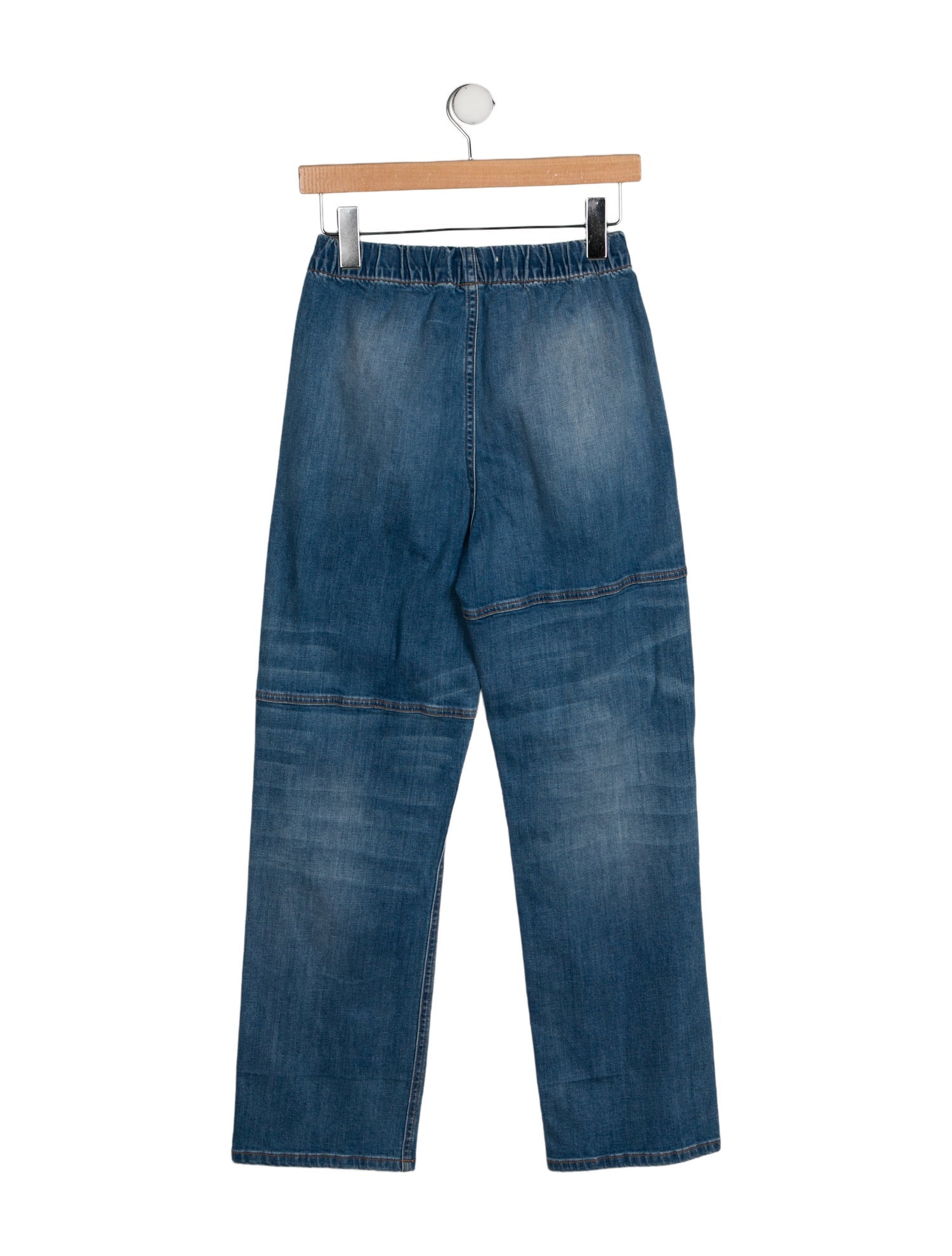 Aviator Nation High-Rise Straight Leg Jeans