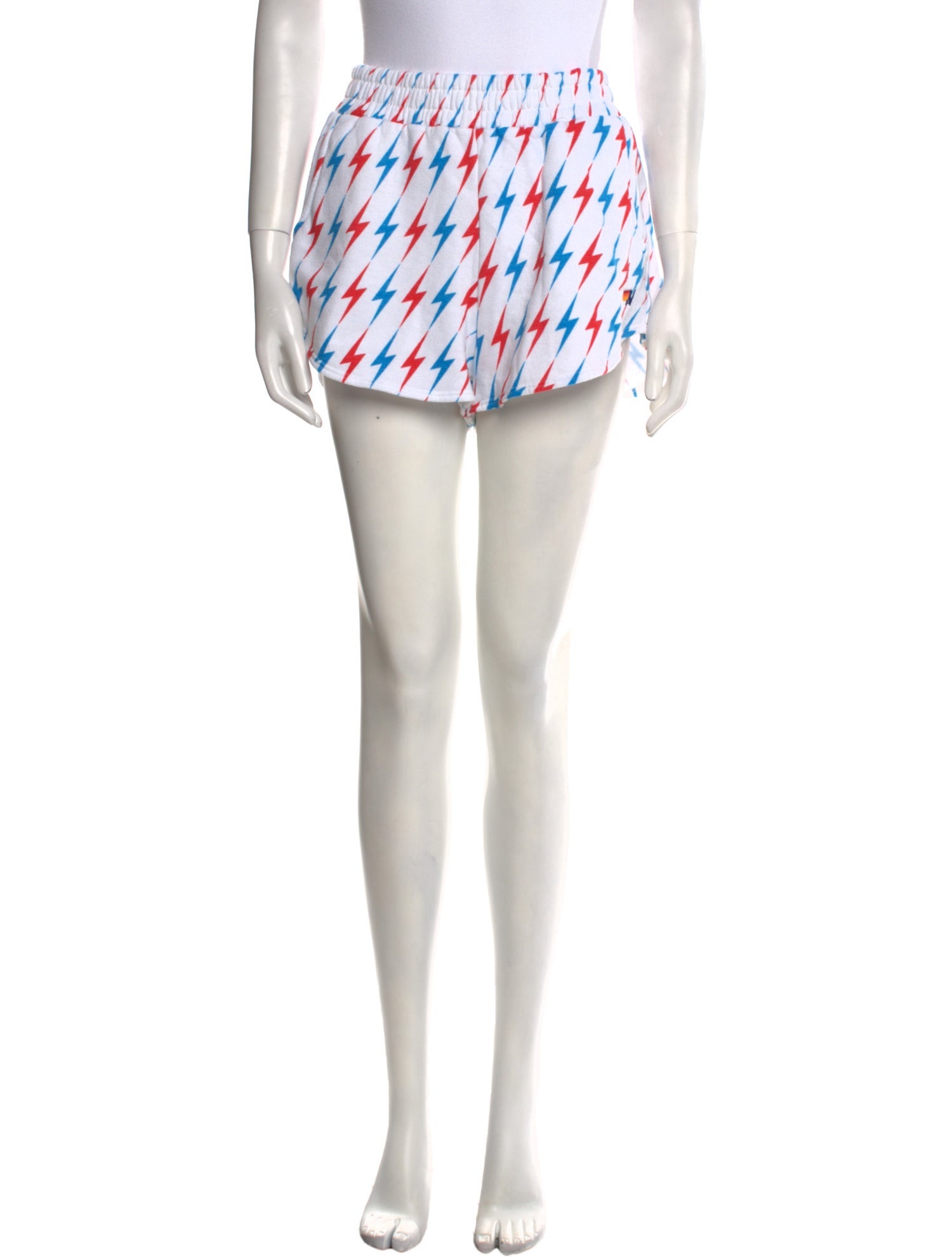 Aviator Nation Printed Mini Shorts