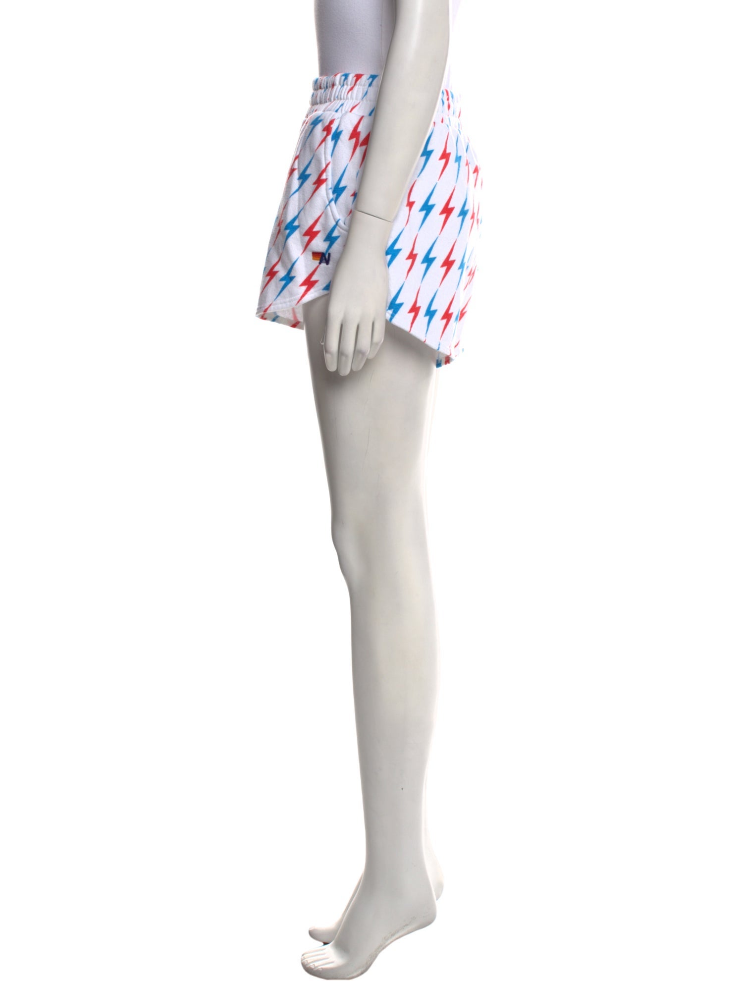 Aviator Nation Printed Mini Shorts