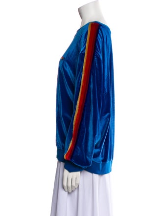 Aviator Nation Scoop Neck Long Sleeve Sweatshirt