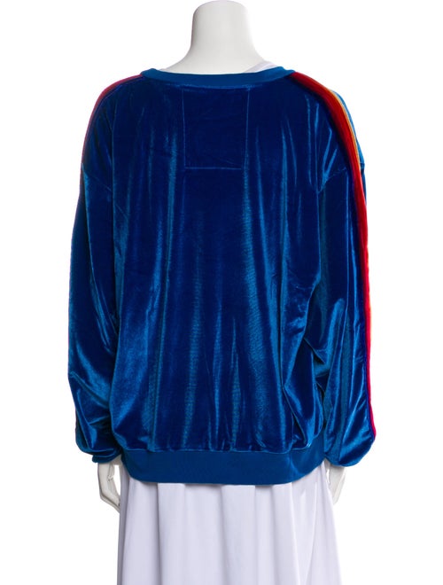 Aviator Nation Scoop Neck Long Sleeve Sweatshirt