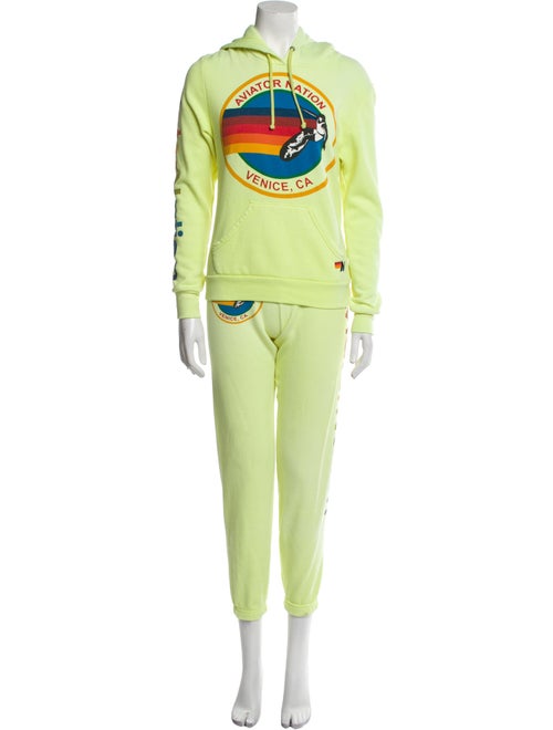 Aviator Nation Graphic Print Pant Set