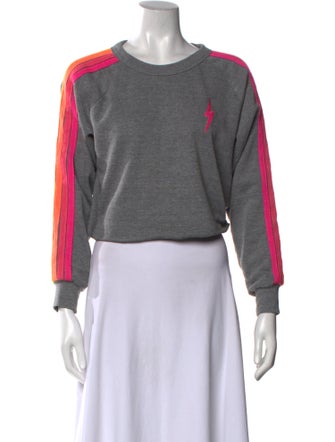 Aviator Nation Bateau Neckline Long Sleeve Sweatshirt