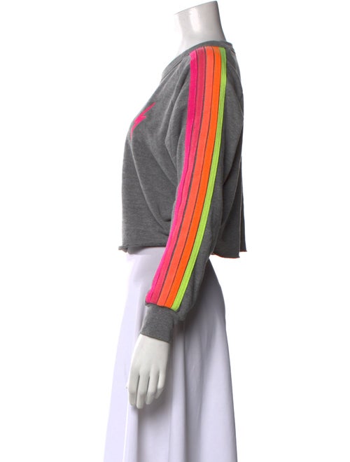 Aviator Nation Bateau Neckline Long Sleeve Sweatshirt