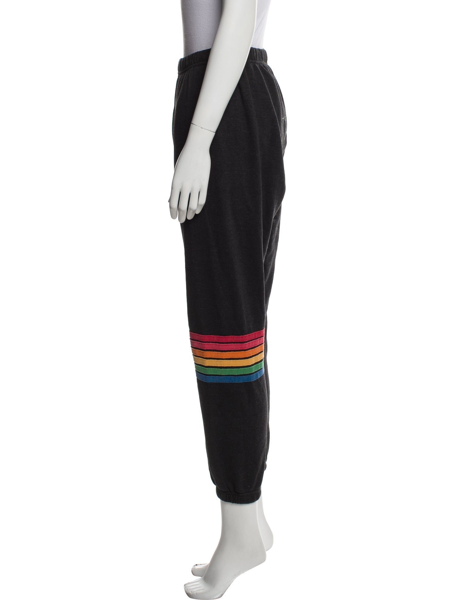 Aviator Nation Striped Embroidered Accent Lounge Set