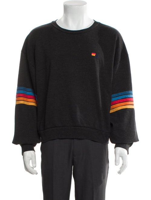 Aviator Nation Graphic Print Crew Neck Sweatshirt