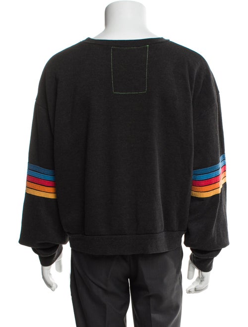 Aviator Nation Graphic Print Crew Neck Sweatshirt