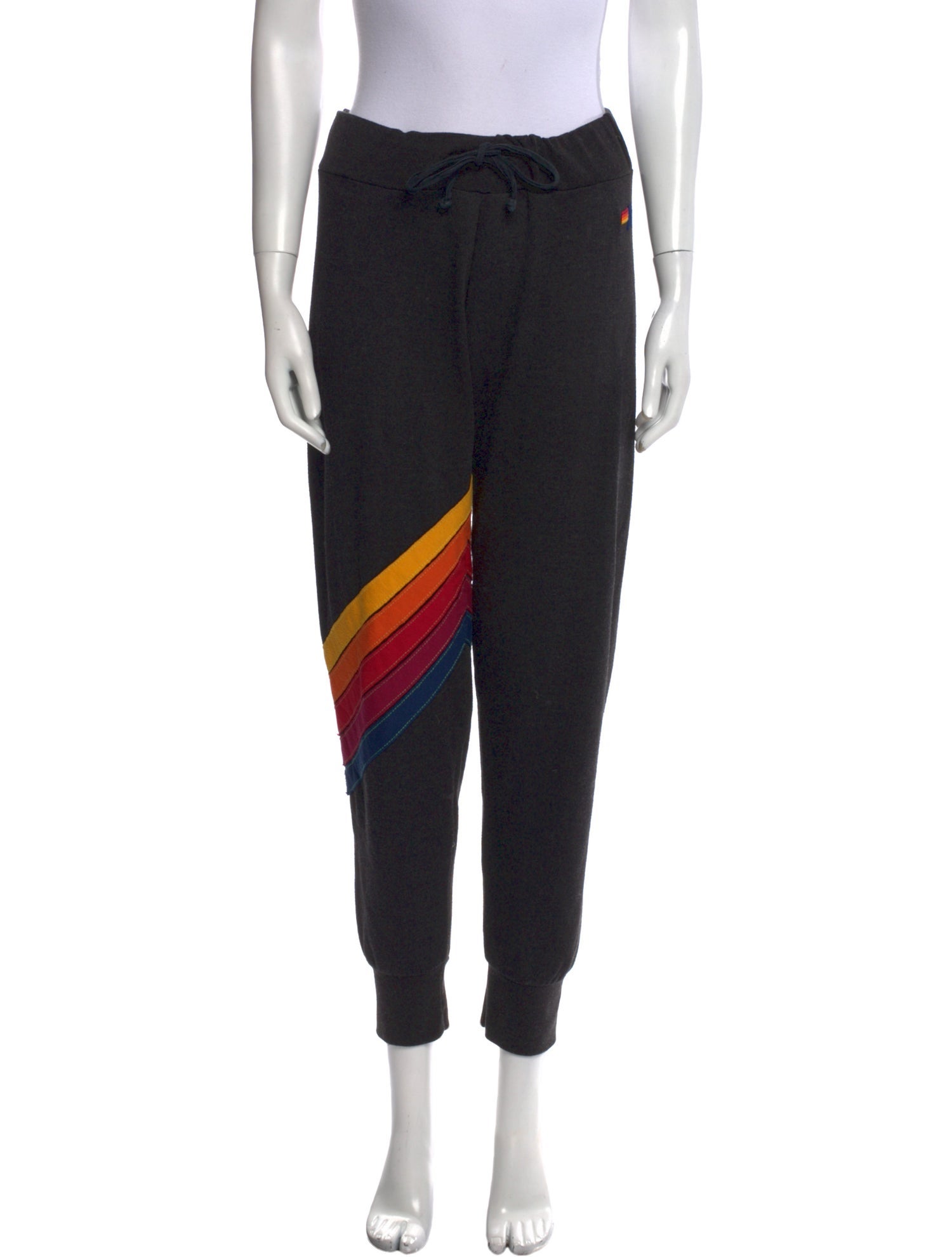Aviator Nation Colorblock Pattern Skinny Leg Pants
