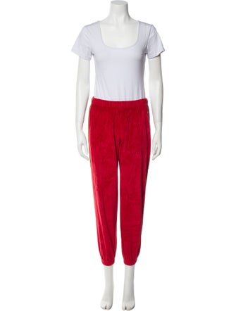 Aviator Nation Striped Grosgrain Trim Lounge Set