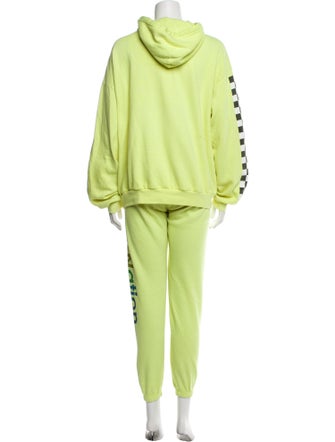 Aviator Nation Plaid Print Pant Set