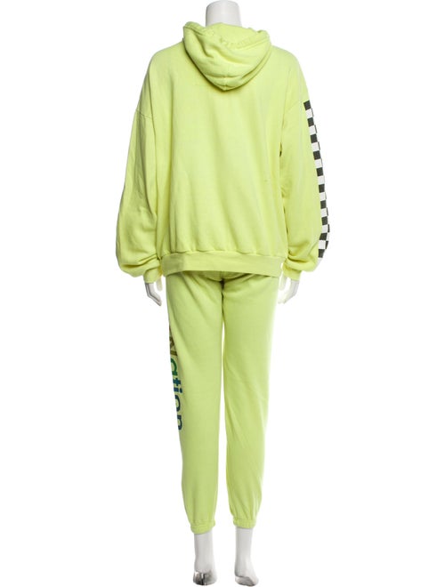 Aviator Nation Plaid Print Pant Set