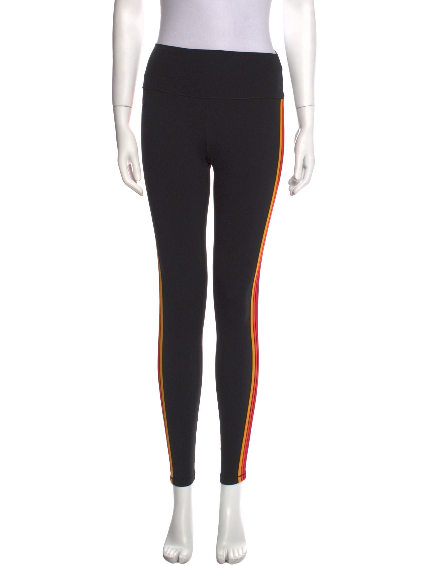 Aviator Nation Striped Skinny Leg Pants