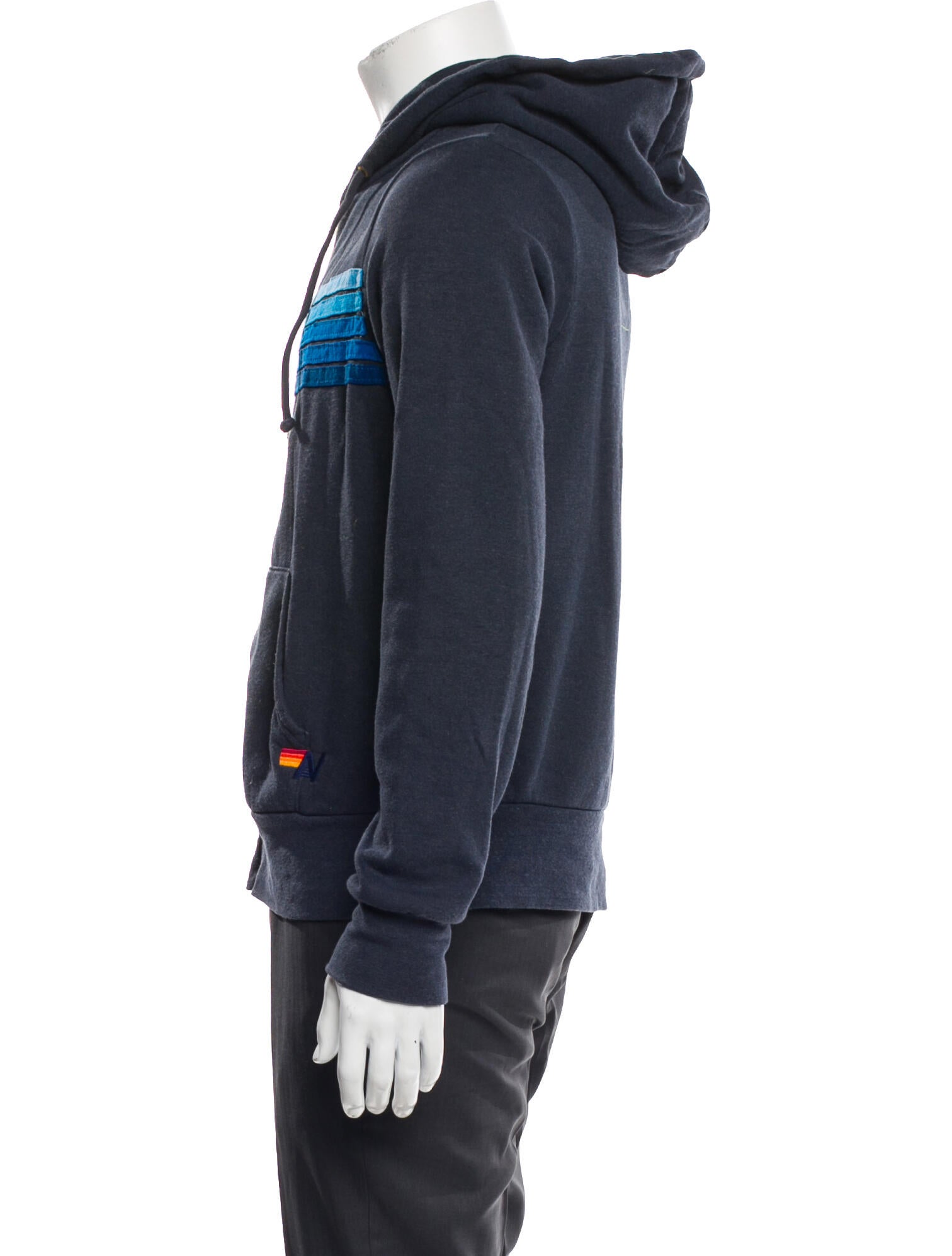 Aviator Nation Striped Windbreaker