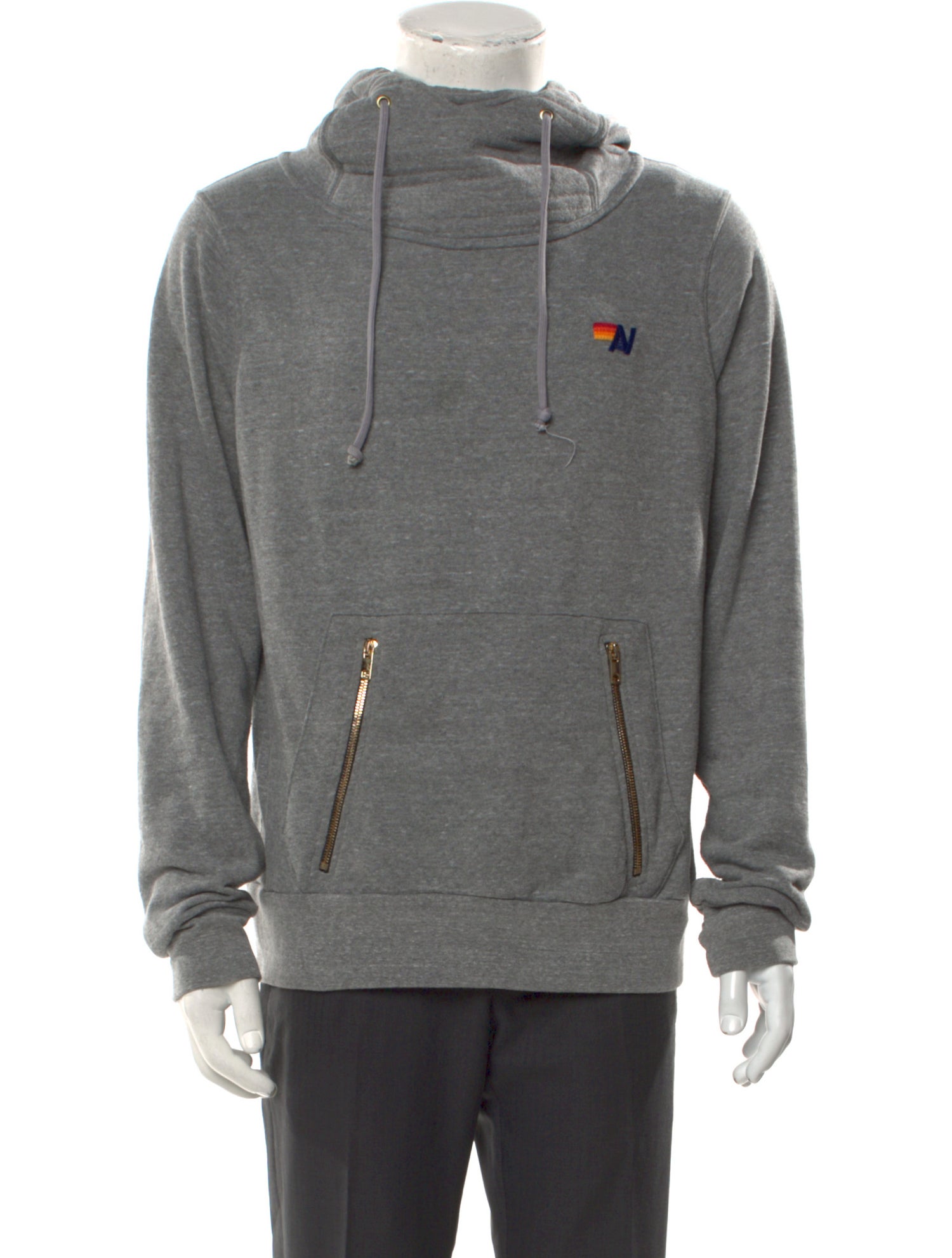 Aviator Nation Turtleneck Long Sleeve Hoodie