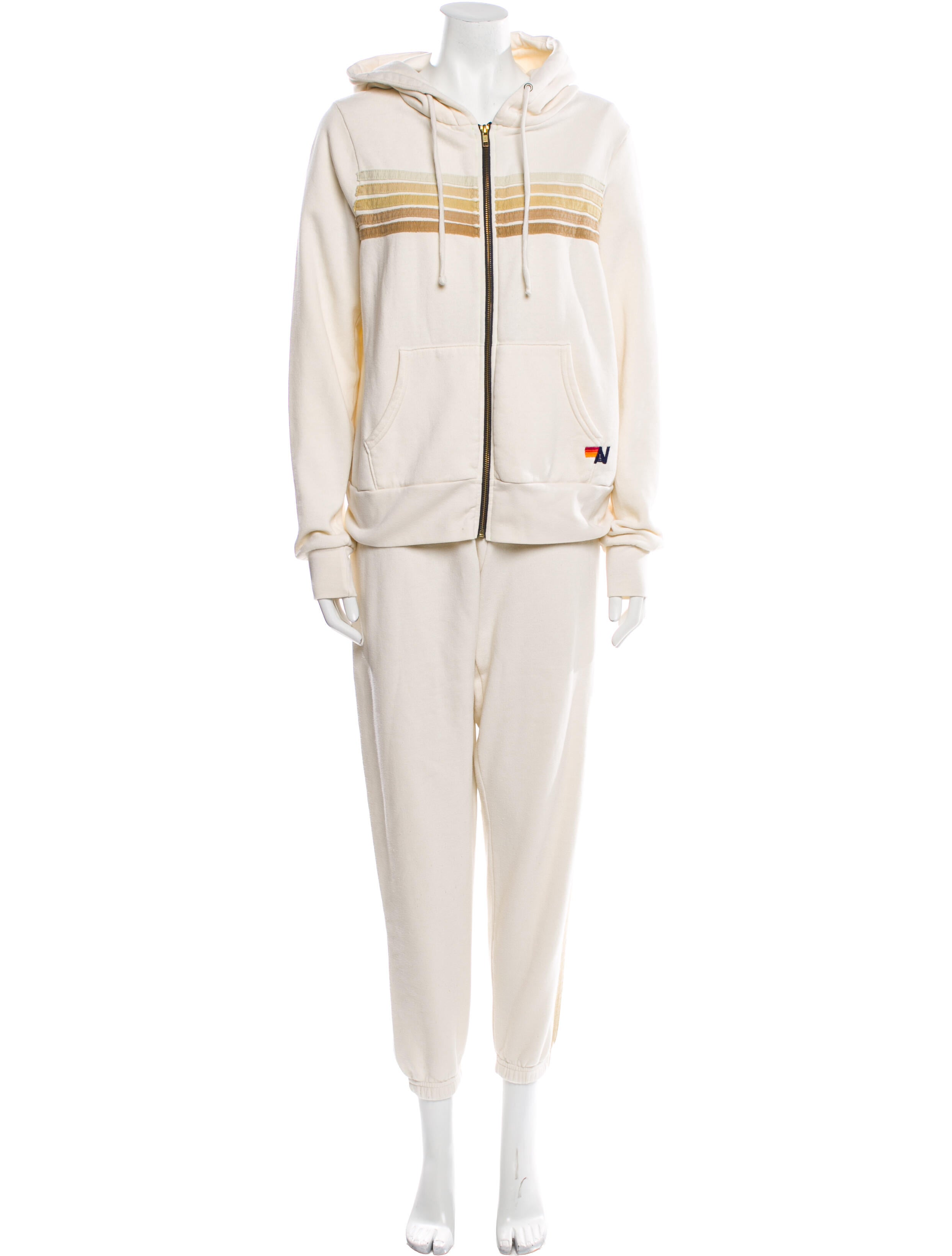 Aviator Nation Striped Pant Set