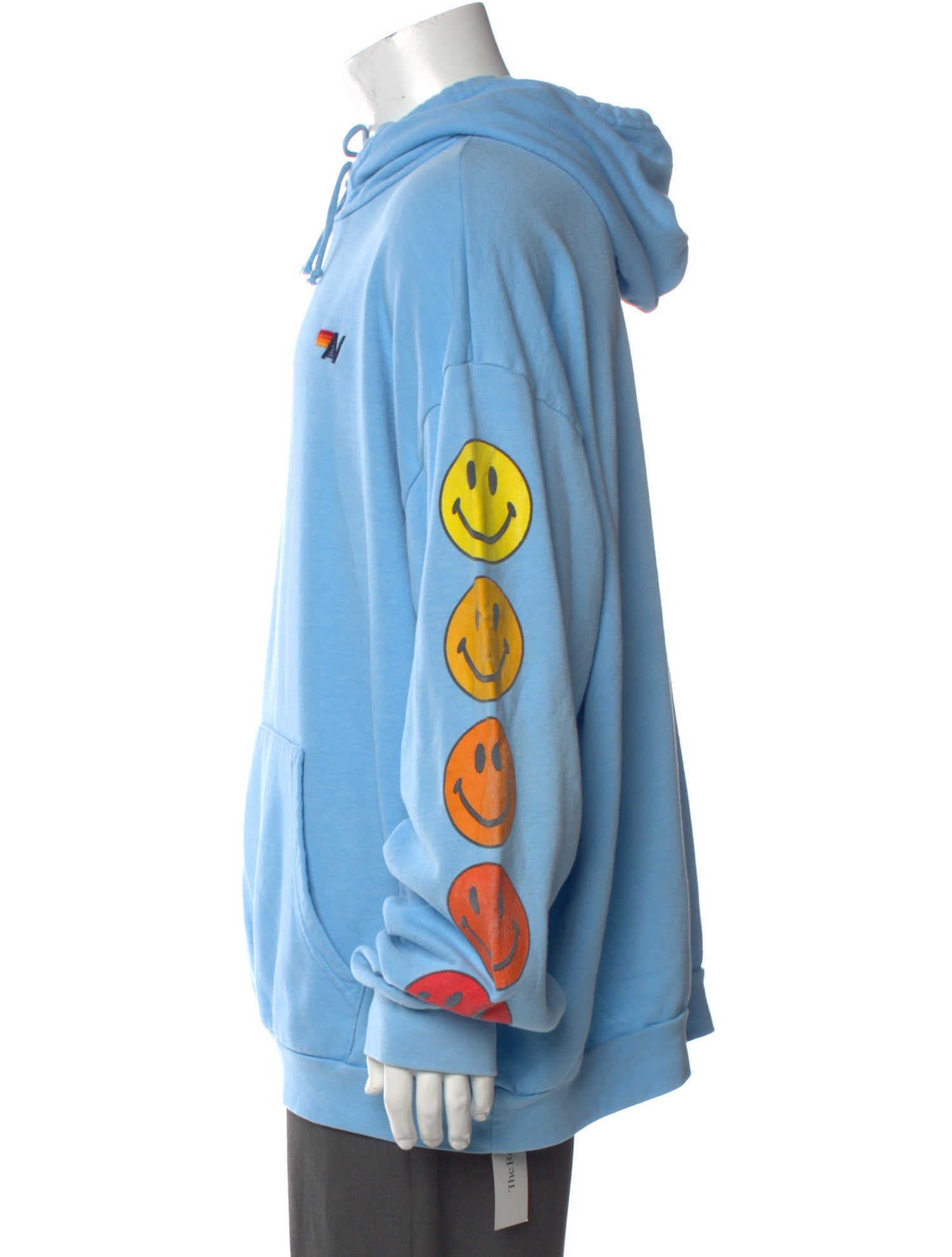 KITH 2021 Deconstructed Bandana Quarter Zip Sweatshirt