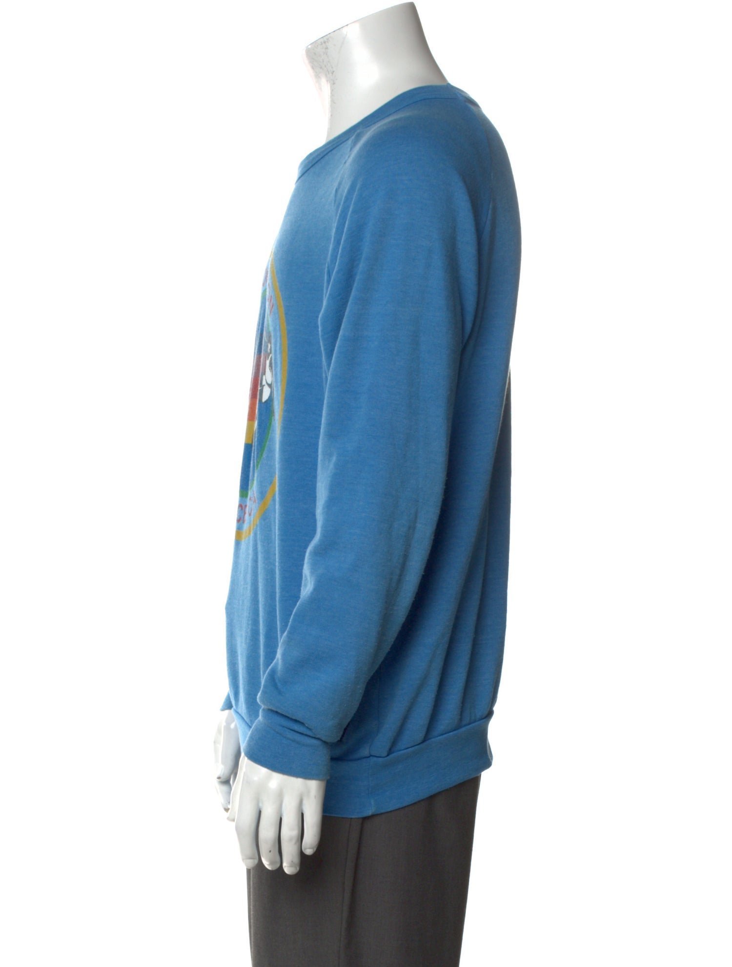 Aviator Nation Graphic Print Crew Neck Pullover