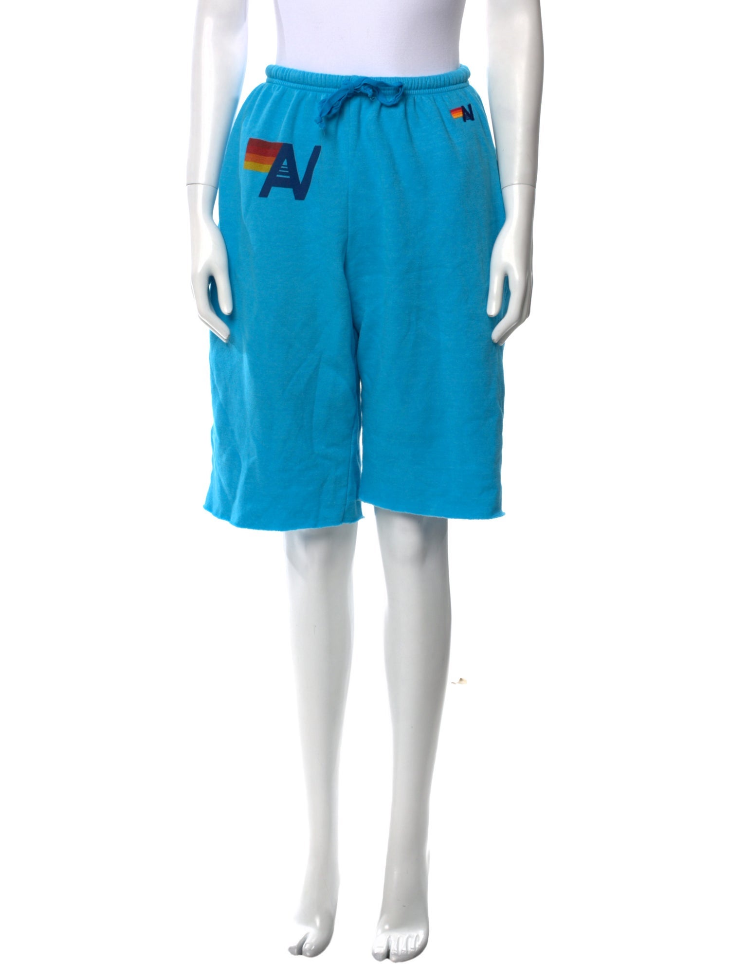 Aviator Nation Graphic Print Knee-Length Shorts