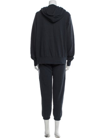 Aviator Nation Striped Embroidered Accent Pant Set