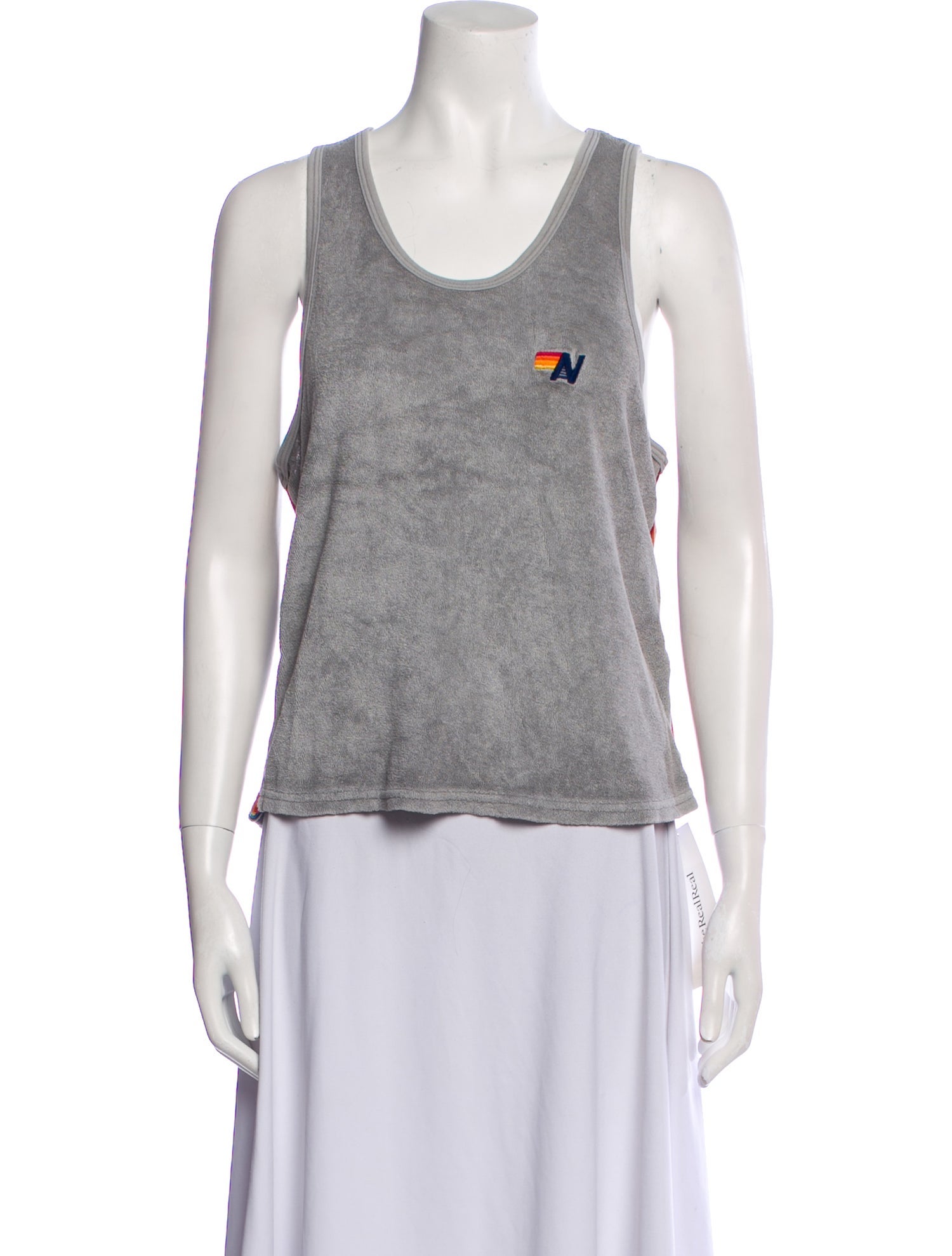 Aviator Nation Scoop Neck Sleeveless Top