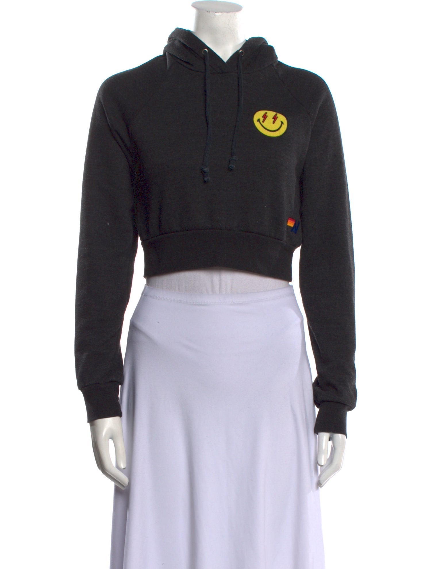 Aviator Nation Graphic Print Mock Neck Sweatshirt